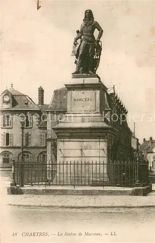 AK / Ansichtskarte Chartres_28 Statue de Marceau Monument 