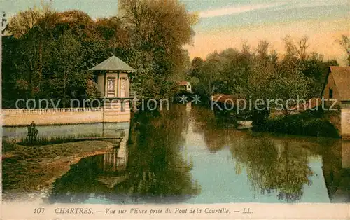 AK / Ansichtskarte Chartres_28 Vue sur l Eure prise du Pont de la Courtille 