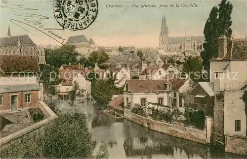 AK / Ansichtskarte Chartres_28 Vue generale prise de la Courtille 