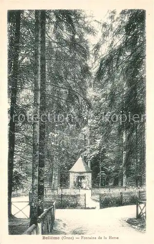 AK / Ansichtskarte Belleme_61 Fontaine de la Herse 