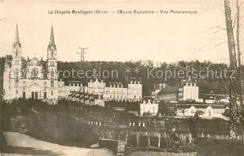 AK / Ansichtskarte La_Chapelle Montligeon_61 Oeuvre Expiatoire vue panoramique 