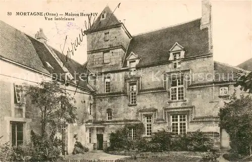 AK / Ansichtskarte Mortagne_61 au Perche_Orne Maison Henri IV vue interieure 