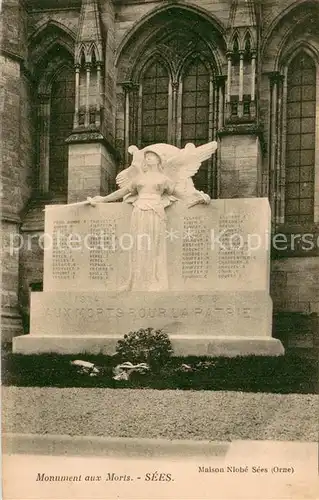 AK / Ansichtskarte Sees_61_Orne Monument aux Morts Kriegerdenkmal 