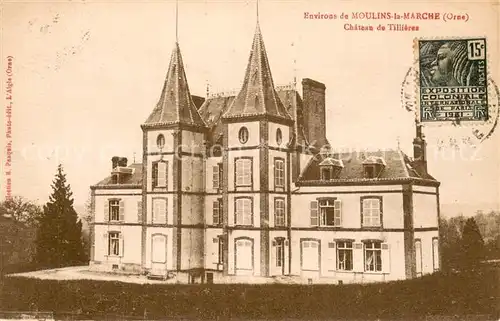 AK / Ansichtskarte Moulins la Marche_61 Chateau de Tillieres 