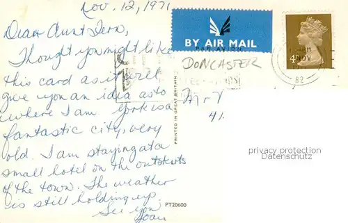 AK / Ansichtskarte Yorkshire_Coast Karte Yorkshire Yorkshire_Coast