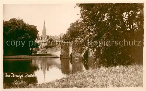 AK / Ansichtskarte Bakewell_Derbyshire_Dales_UK The Bridge 