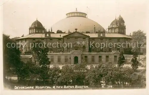 AK / Ansichtskarte Devonshire Hospital and Baths Buxton 