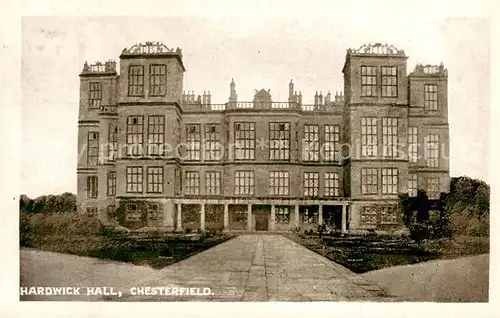 AK / Ansichtskarte Chesterfield___UK Hardwick Hall 
