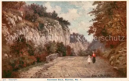 AK / Ansichtskarte Buxton__UK_Derbyshire Ashwood Dale Kuenstlerkarte Geo.S.Ramsay 