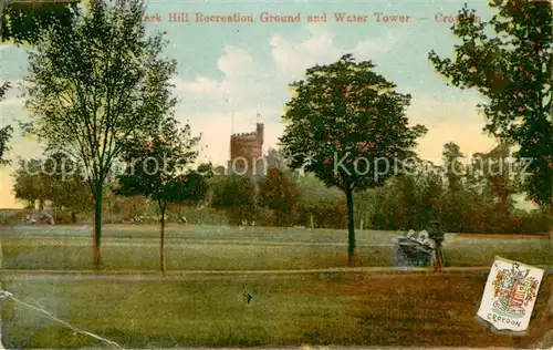 AK / Ansichtskarte Croydon_London_UK PArk Hill Recreation Ground and Water Tower 