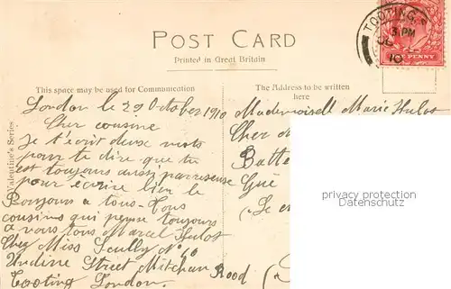 AK / Ansichtskarte London__UK London from the Monument 