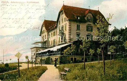 AK / Ansichtskarte Zuerich_ZH Alkoholfreies Restaurant Zuerich_ZH