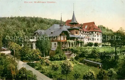 AK / Ansichtskarte Zuerich_ZH Waldhaus Dolder Zuerich_ZH