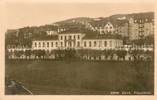 AK / Ansichtskarte Zuerich_ZH Frauenklinik Zuerich_ZH