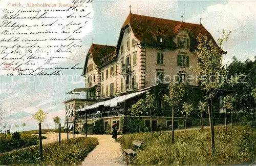 AK / Ansichtskarte Zuerich_ZH Alkoholfreies Restaurant Zuerich_ZH