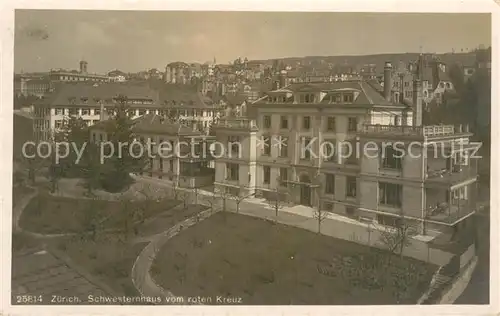 AK / Ansichtskarte Zuerich_ZH Schwesternhaus vom Roten Kreuz Zuerich_ZH