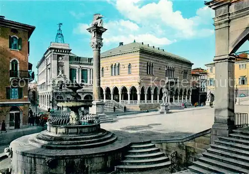 AK / Ansichtskarte Udine_IT Piazza Liberta Laggia del Lionello 