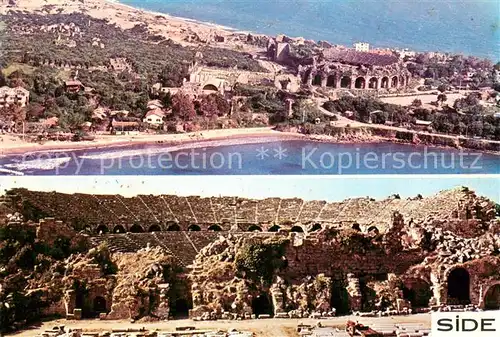 AK / Ansichtskarte Side_Antalya_TK Side Tiyatrosu 