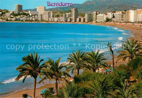 AK / Ansichtskarte Benidorm_ES Playa de Poniente 
