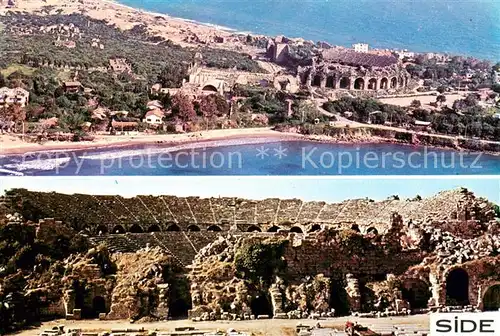 AK / Ansichtskarte Side_Antalya_TK Side Tiyatrosu 