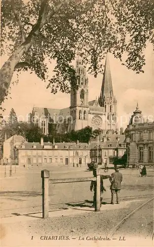 AK / Ansichtskarte Chartres_28 La Cathedrale Notre Dame 