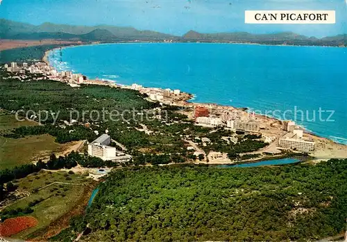 AK / Ansichtskarte Can_Picafort_Mallorca_ES Kuestenpanorama 