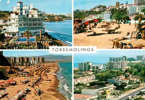 AK / Ansichtskarte Torremolinos_ES Cuatro bellas vistas Hotel Playa 