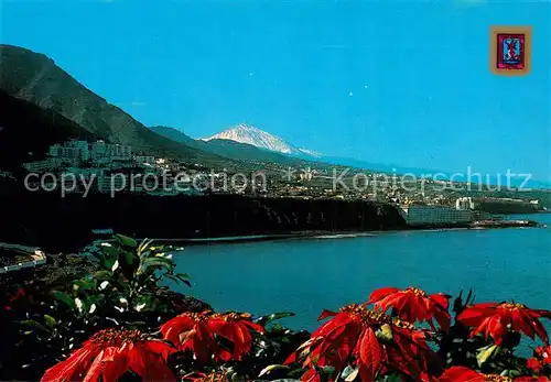 AK / Ansichtskarte Bajamar_Tenerife_ES Vista general Kuestenpanorama Vulkan 