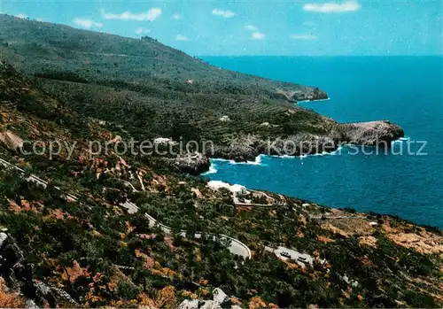 AK / Ansichtskarte Capri_Italia Kuestenpanorama 
