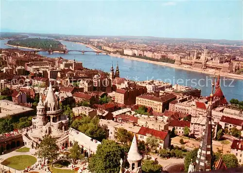 AK / Ansichtskarte Budapest Stadtpanorama Budapest
