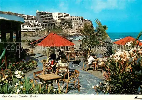 AK / Ansichtskarte San_Agustin_Gran_Canaria Vista parcial desde la Rotonda Cafe San_Agustin_Gran_Canaria