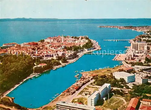 AK / Ansichtskarte Zadar_Zadra_Zara Kuestenpanorama Bucht Zadar_Zadra_Zara