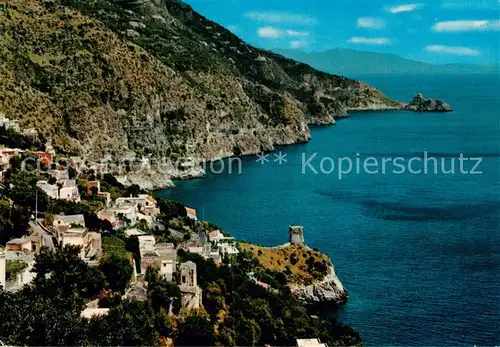 AK / Ansichtskarte Praiano Scorcio panoramico Kuestenpanorama Praiano