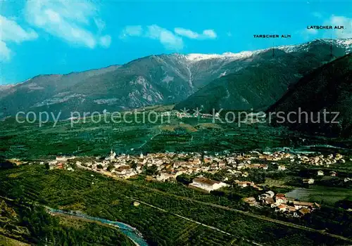 AK / Ansichtskarte Latsch_Laces_Vinschgau_IT Panorama Vinschgau Tarscher Alm Latscher Alm 