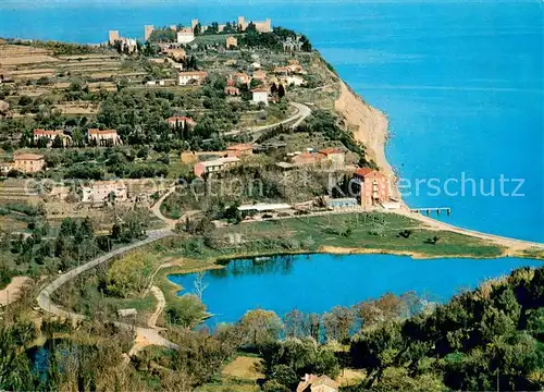 AK / Ansichtskarte Fiesa_Slovenia Panorama Kuestenort 