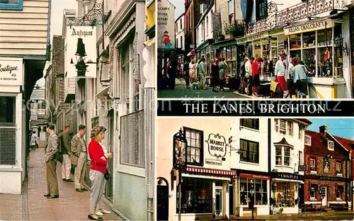 AK / Ansichtskarte Brighton__East_Sussex_UK The Lanes 