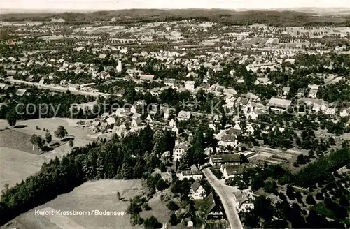 AK / Ansichtskarte Kressbronn_Bodensee Fliegeraufnahme Kressbronn Bodensee