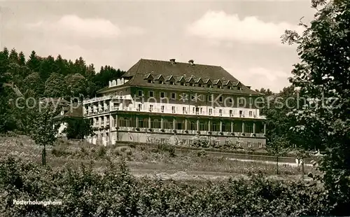 AK / Ansichtskarte Freudenstadt Posterholungsheim Freudenstadt