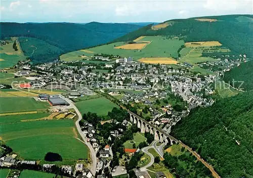 AK / Ansichtskarte Willingen_Sauerland Kneipp Heilbad und Wintersportzentrum Fliegeraufnahme Willingen_Sauerland