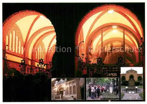 AK / Ansichtskarte Pankow_Berlin Juedische Friedhoefe Weissensee und Schoenhauser Alle Synagoge Rykestrasse 