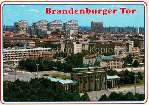 AK / Ansichtskarte Berlin Brandenburger Tor Berlin