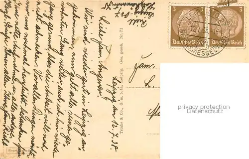 AK / Ansichtskarte Leipzig Europahaus Hochhaus Bromit matt Leipzig