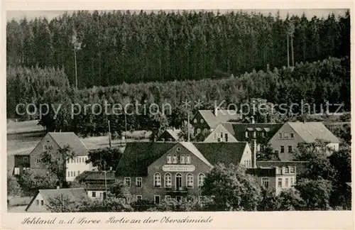 AK / Ansichtskarte Sohland_Spree Partie an der Oberschmiede Sohland_Spree
