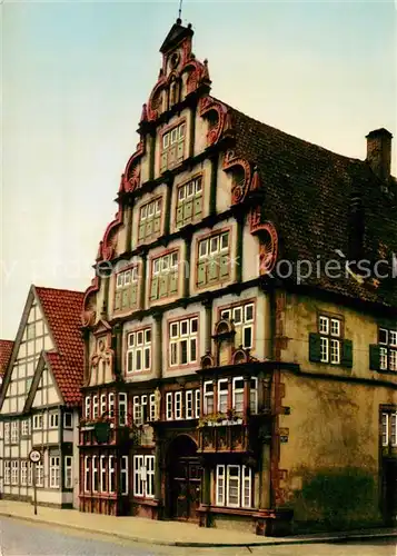AK / Ansichtskarte Lemgo Hexenbuergermeisterhaus 1571 Lemgo