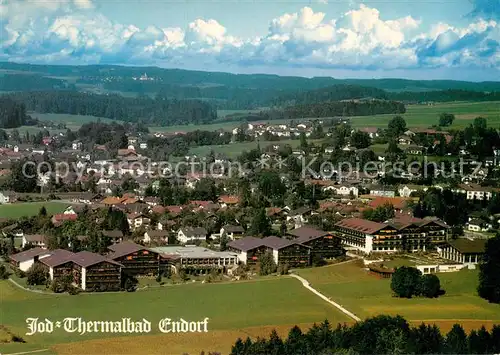 AK / Ansichtskarte Bad_Endorf Jod Thermalbad Fliegeraufnahme Bad_Endorf