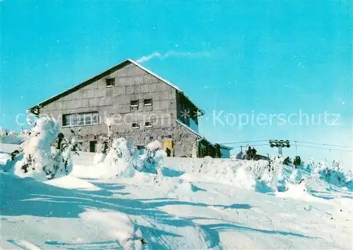 AK / Ansichtskarte Karkonosze Gorna stacja wyciagu krzeselkowego na Malej Kopie Karkonosze