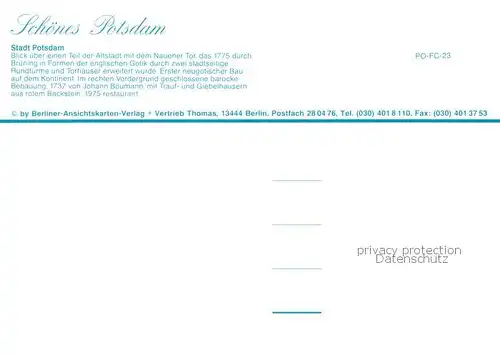 AK / Ansichtskarte Potsdam Altstadt Nauener Tor Rundtuerme Torhaeuser Fliegeraufnahme Potsdam