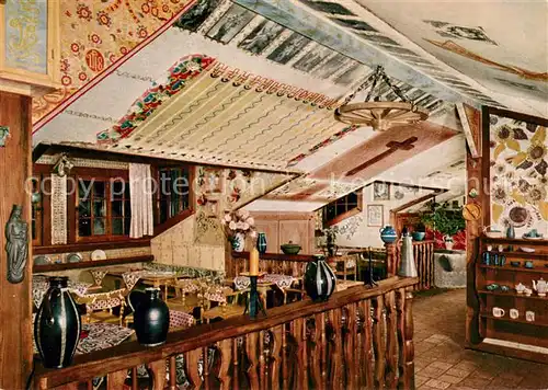 AK / Ansichtskarte Sasbachwalden Gaststube des Sternenwirtshaus Hohritt Sasbachwalden