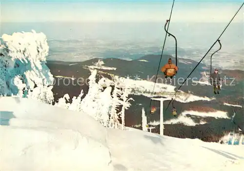 AK / Ansichtskarte Karkonosze Sessellift Karkonosze