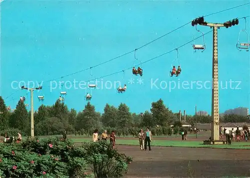 AK / Ansichtskarte Chorzow_Koenigshuette_Oberschlesien_PL Wojewodzki Park Kultury i Wypoczynku Kolejka linowa Elka 